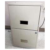 2dr metal letter file cabinet
