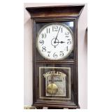 Regulator 34" wall clock with key, works