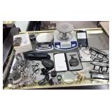 jeweler equipment: sizers, testers, gauge, scales,