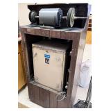 Dayton polisher with Gesswein 60U dust collector