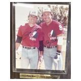 Pete Rose & Gary Carter autograph, AL collectible