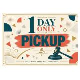 1 DAY PICKUP: 10am-4pm Thurs Sept 24th ONLY