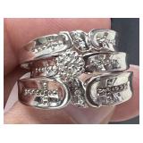 Diamond 10kt white gold cross wedding set