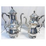 Rogers sterling coffee/tea service, over 4.5lbs