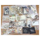 over 4lbs assorted costume jewelry