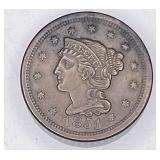 1851 Braided Hair Liberty Head large cent
