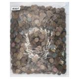 11.8lbs unsearched wheat pennies