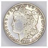 1900-P Morgan silver dollar