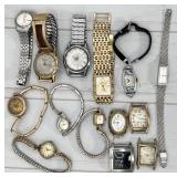 14pc vintage watches, mostly mechanical