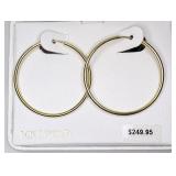 Carla 14kt yellow gold earrings, in box