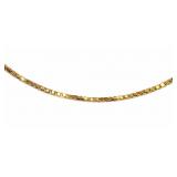 21" 18kt yellow gold chain
