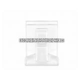 Diamond 14kt white gold ring, size 6.5
