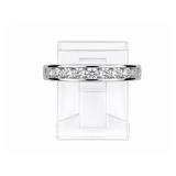 +/-3/4tcw Diamond 14kt white gold ring, size 7