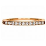 faceted stones 10kt yellow gold ring, size 6.5