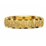 14kt yellow gold ring, size 8