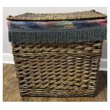wicker hamper