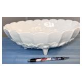 milk glass centerpiece