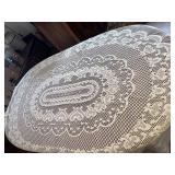 tablecloth and doilies