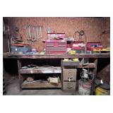 assorted tools with tool boxes