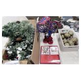 seasonal decor, mainly Christmas