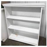 white shelf