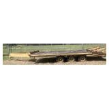tri-axle flatbed trailer, 8