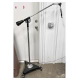 On-Stage rolling mic stand
