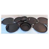 13pc assorted cast iron
