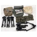 bipods and bags