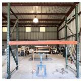 1 section pallet racking