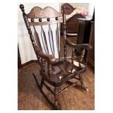 wood rocking chair
