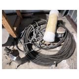 hose, electrical conduit, air regulator, etc