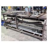table with assorted metal