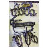 pullers, d-rings, grease gun