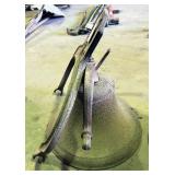 vintage train bell with yoke