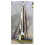 t-square, square, poles