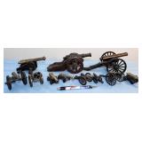 miniature decorative cannons