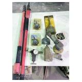 assorted pneumatic tools