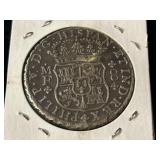 8 Reales 1741 Shipwreck Coin