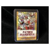Patrick Mahomes Rookie card