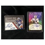 Saquon Barkley and Josh Allen cards