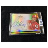 Chris Heisey Autographed card