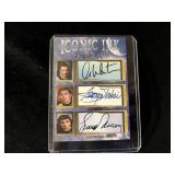 William Shatner, George Takei and Leonard Nimoy