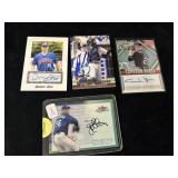 Baseball signed cards