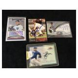 Baseball signed cards
