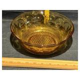 Amber fruit bowl