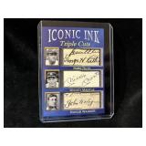 Babe Ruth, Mickey Mantle and Honus Wagner