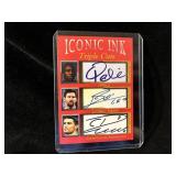 Pele, Lionel Messi and Christiano Ronaldo