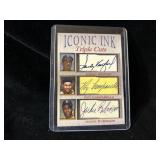 Sandy Koufax, Roy Campanella and Jackie Robinson