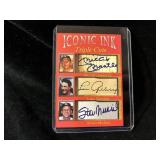 Mickey Mantle, Lou Gehrig and Stan Musial